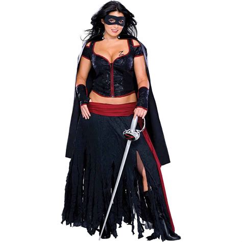 Lady Zorro Womens Adult Halloween Costume