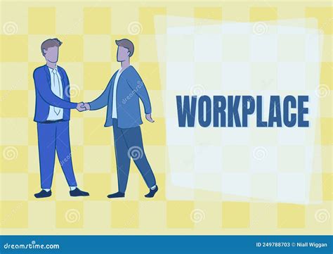 Conceptual Caption Workplace Business Approach Area Where You Can Find