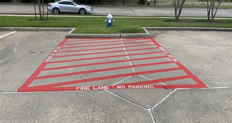 Professional Fire Lane Striping Services Near You Request A Quote