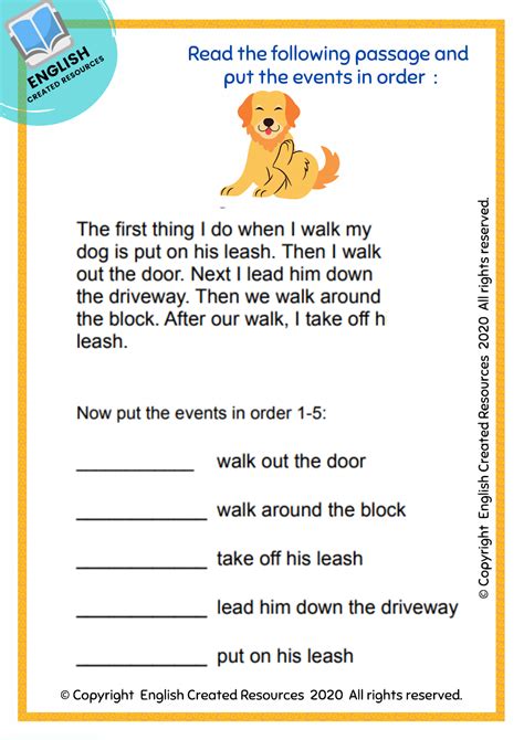 English For Kids Step By Step Reading Comprehension Worksheets Daphne