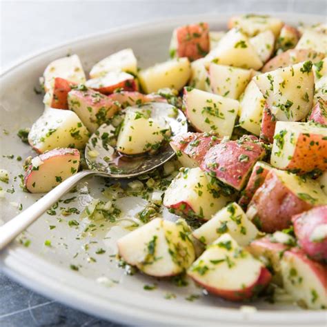 Lemon And Herb Red Potato Salad Cook S Country Potato Salad