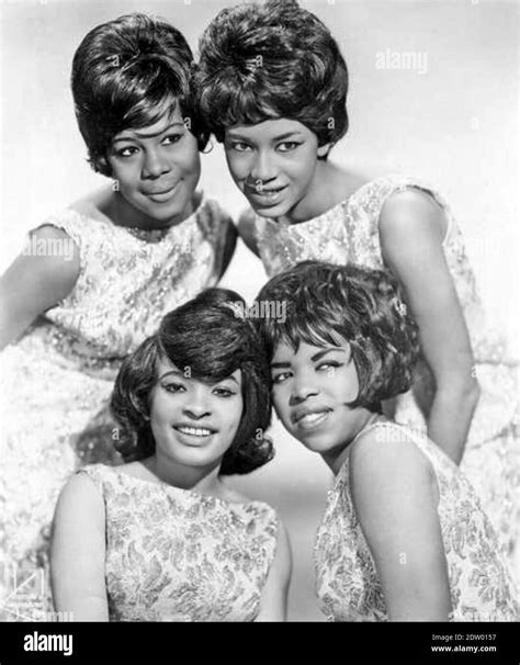 marvelettes promotional photo of american vocal group in 1963 clockwise from top left gladys
