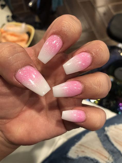 Create Absolutely Stunning White To Pink Ombre Nails The Fshn