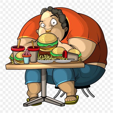 Obesity Eating Illustration Png 1000x1000px Obesity Appetite