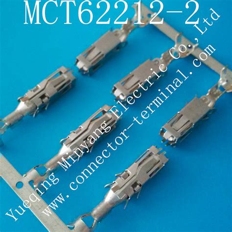 These terminals have a wide variety of designs, sizes, and features that are often not well documented. Lear automotive connector terminal MCT62212-2 - Yueqing ...