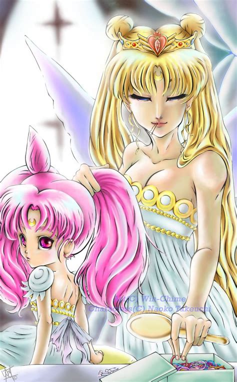 Motherhood Usagi And Chibiusa By Just Call Me C On DeviantART Sailor Moon Halloween Sailor