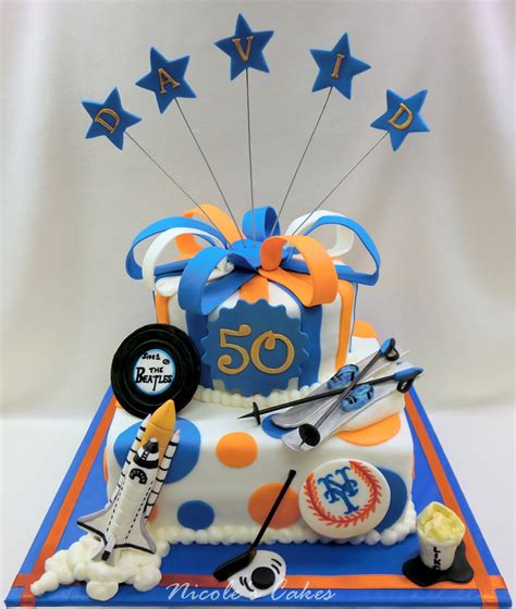 50th birthday party ideas for men. On Birthday Cakes: METS themed 50th Birthday Tribute