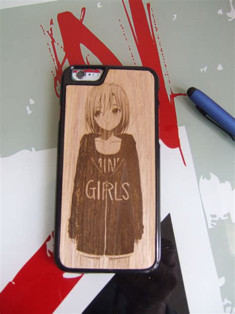 Iphone 6 Girl 6 Girl Wood Shell 01 Etsy