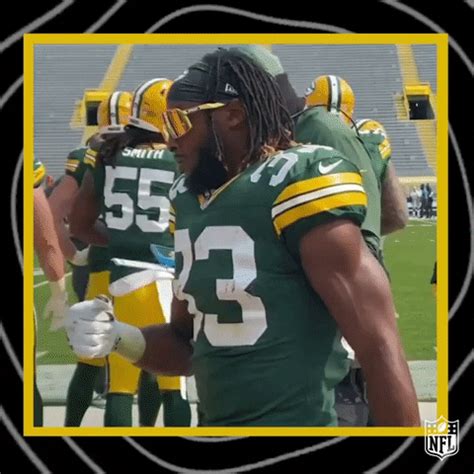 Men in sunglasses look hot. Green Bay Packers Fist Bump GIF by NFL - Find & Share on GIPHY