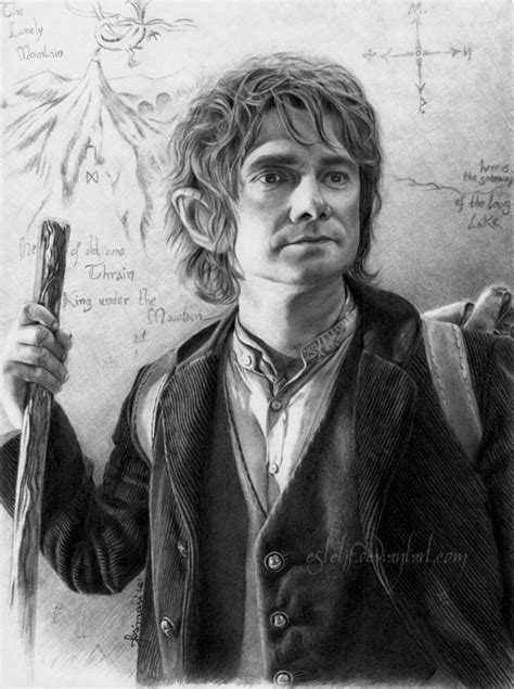 Lotr And The Hobbit Drawings By Esteljf On Deviantart The Hobbit