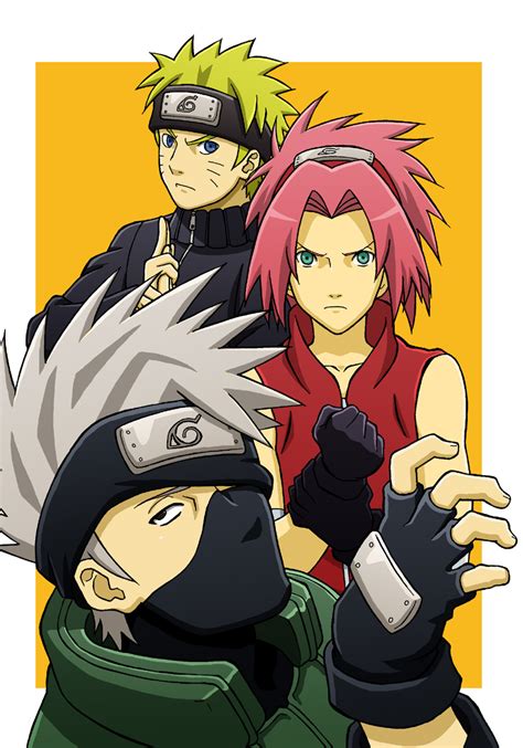 Team 7 Naruto Image By Ku2 3698896 Zerochan Anime Image Board
