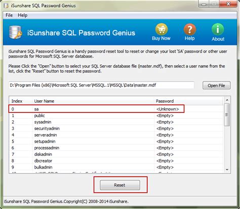 How To Access Sql Server Database Or Instance Without Password