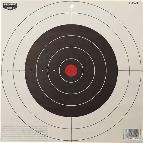 Birchwood Casey Eze Scorer 12 Bulls Eye Paper Targets 13 Pack Academy