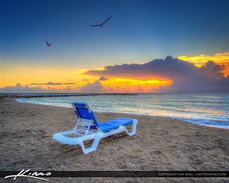 Fort Pierce Inlet Jetty Park Sunrise St Lucie County Florida Hdr