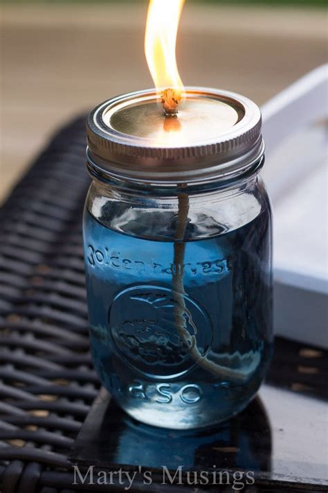 How To Make Your Own Citronella Candles