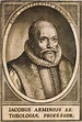 Portrait of Jacobus Arminius by SWANENBURG, Willem Isaacsz. van