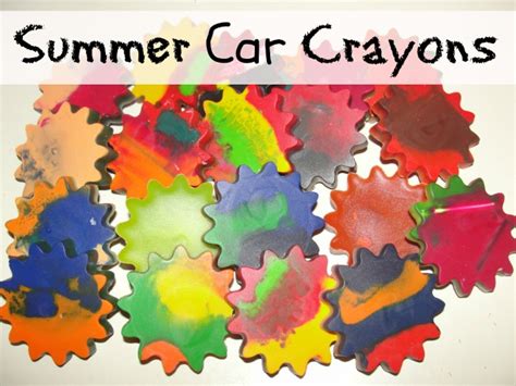 Summer Car Crayons 4 Sons R Us