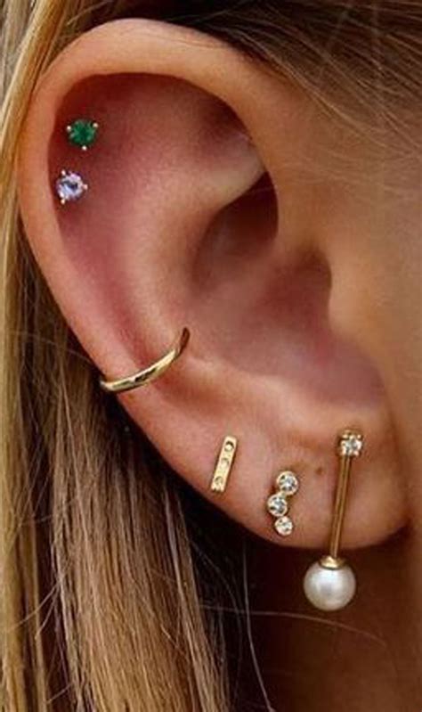 Ear Piercings For Cartilage Earring Tragus Stud Cartilage