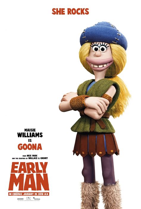 New Character Posters Arrive For Aardmans Early Man
