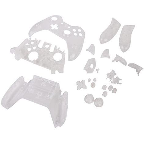 Generic Clear Full Housing Shell Case Kit Replacement Parts For Xbox