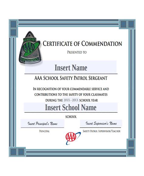 12 Safety Certificate Template Word Pdf Psd Ai Throughout Safety
