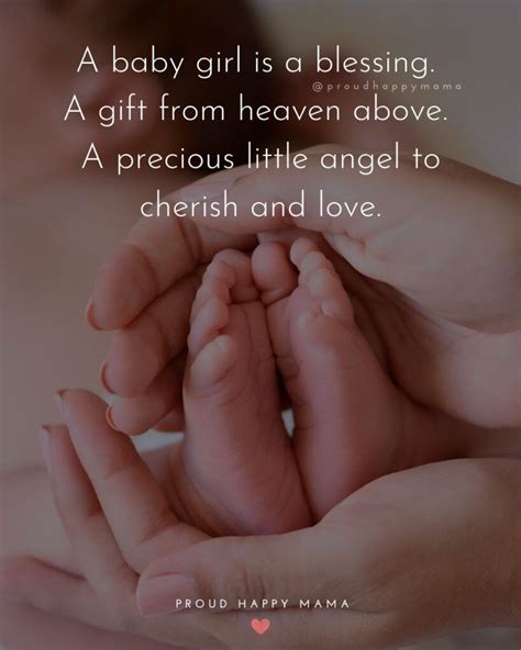 Baby Girl Blessing Quote In 2021 Baby Girl Quotes Welcome Baby