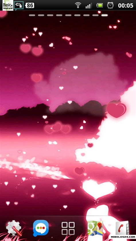 833 users has viewed and downloaded this wallpaper. Happy Valentine Day Pink Live Wallpaper Free Sony Ericsson ...