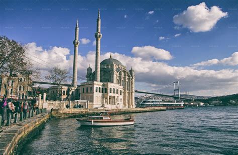 Ortakoy Mosque In Istanbul Stock Photos Motion Array
