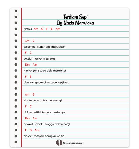 √ Sentuh Hatiku Lirik