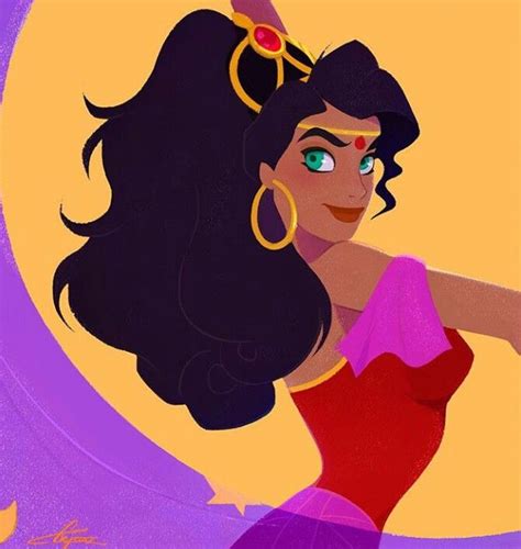 Esmeralda By Crystaljadevaughan On Instagram Animación Disney Mundos Disney Dibujos De Disney