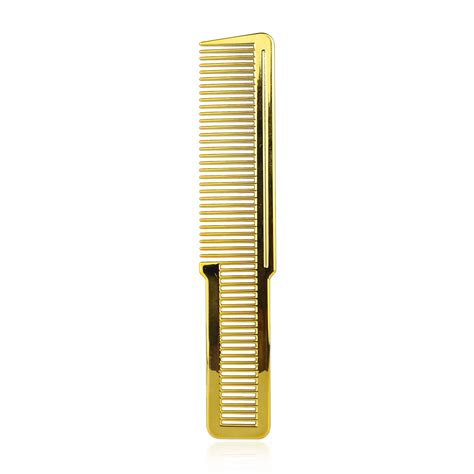 Mythus Gold Plating Barber Comb Anti Static Abs Heat Resistant Rainbo