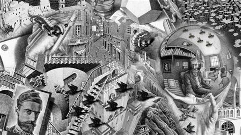 Mc Escher Desktop Wallpapers 32 Wallpapers Adorable