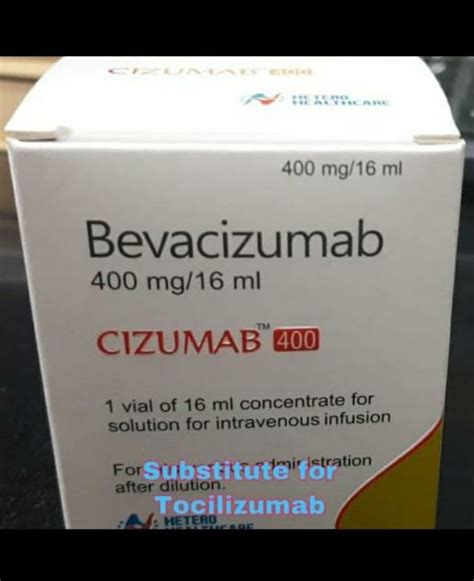 Hetero Healthcare Ltd Cizumab 400 Mg 16 Ml Bevacizumab Injection