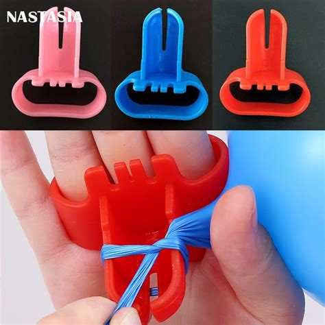 Nastasia High Quality 1pcs Balloon Knotter Latex Balloon Fastener