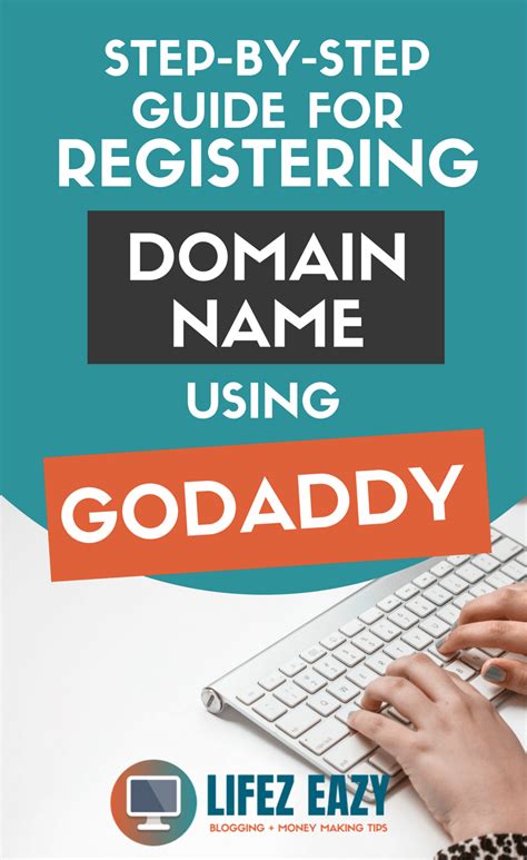 How To Use Godaddy To Register Domain Name 2018 Blogging Secrets About Me Blog Work From
