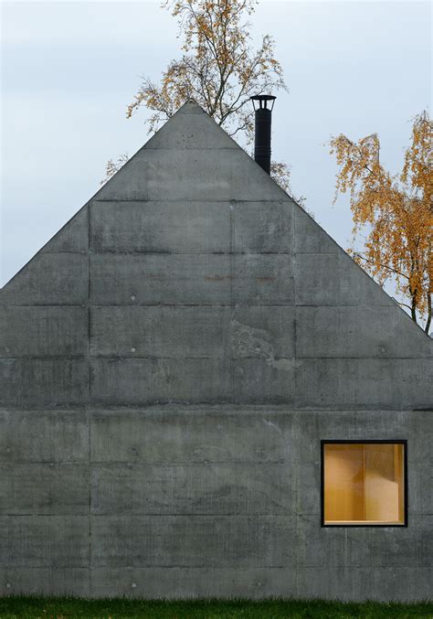 A Swedish Home With Concrete Gables ‹ Architects Artisans