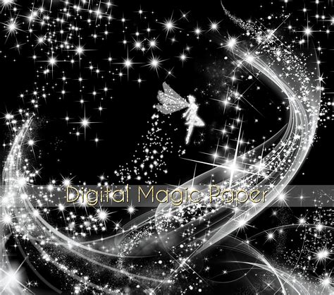 10 Magic Sparkles Stardust Clip Art Download White Gold Dust Etsy