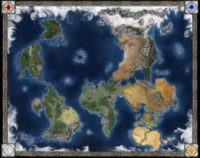 Dnd World Map Dungeons And Dragons Game D D Maps Fantasy Map White My
