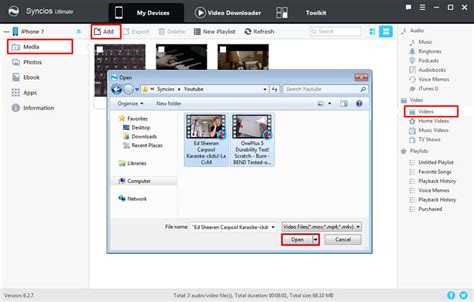 How To Transfer Video From Pc To Iphone Syncios