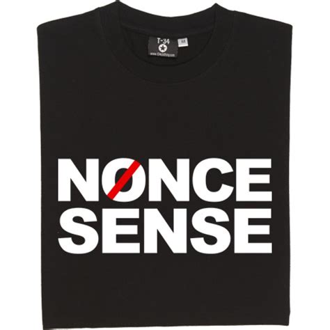 Nonce Sense T Shirt Redmolotov