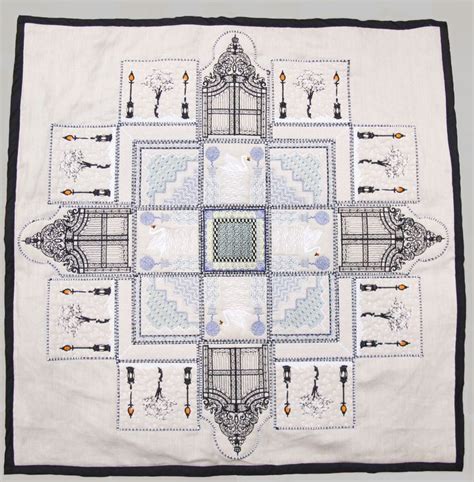 Quilt From The Four Seasons Winter Design Set By Cathy B Park Of