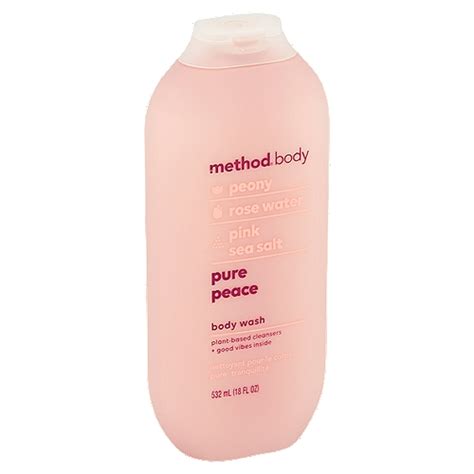 Method Body Pure Peace Body Wash 18 Fl Oz
