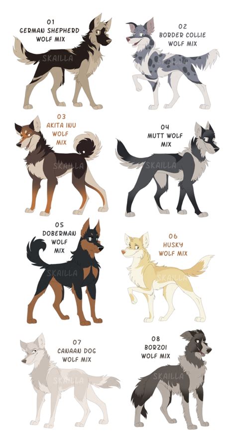 Wolfdog Auction Adoptables Closed By Skailla Dog Design Art Cute