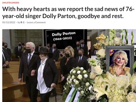 Fact Check Dolly Parton Has Not Passed Away As Of December 5 2022