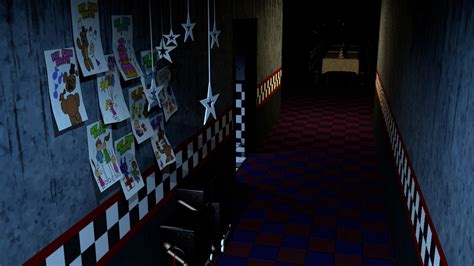 West Hall For The Fnaf 1 Map Im Making With My Friendalso Testing My