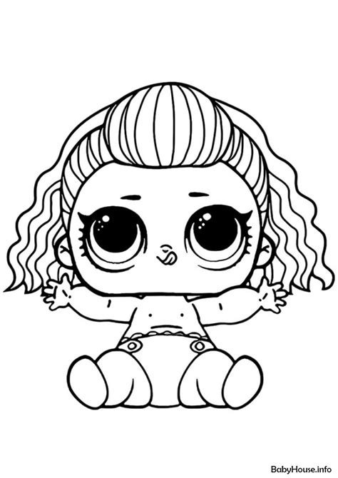 Baby Lol Coloring Pages Coloring Home