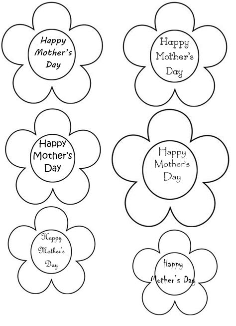 Mothers Day Templates