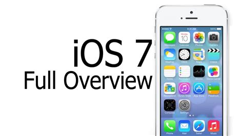 Ios 7 First Look And First Impressions Public Release Youtube
