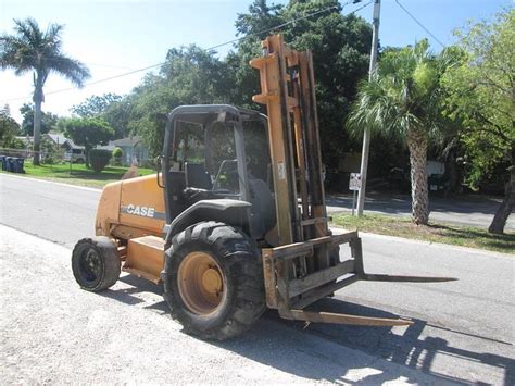 Used Case 580g All Terrain Forklift For Sale In Bradenton Florida