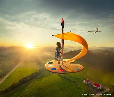 Striking Photo Compositions Of Dreamy Worlds By Anil Saxena